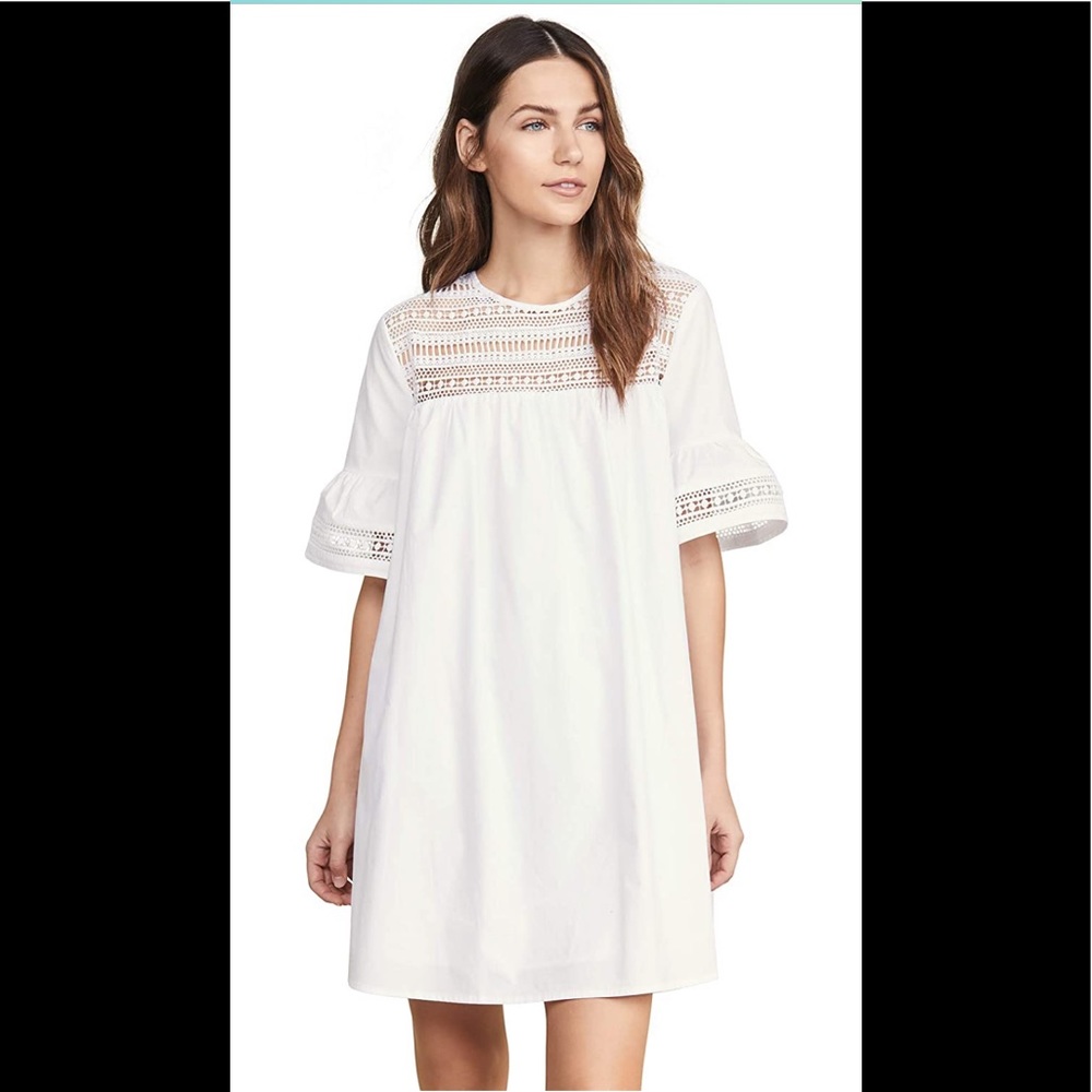 English Factory white dress